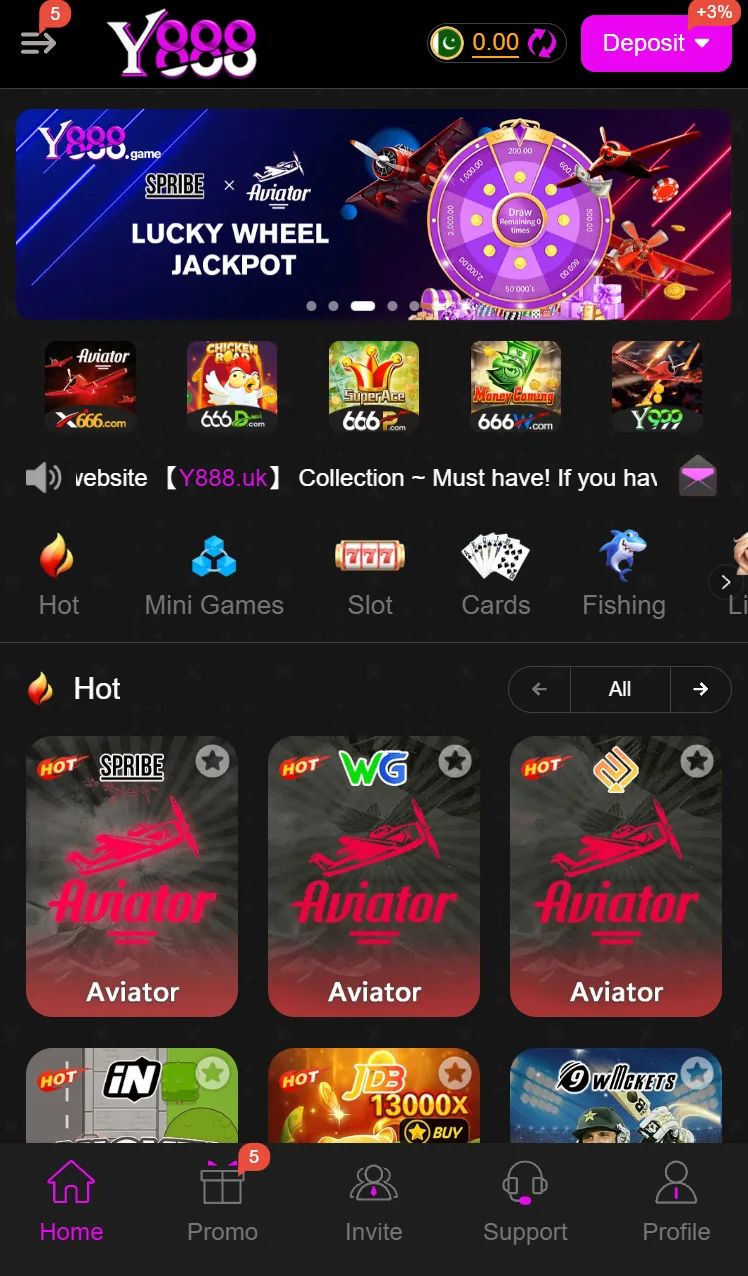 y888 games screenshot